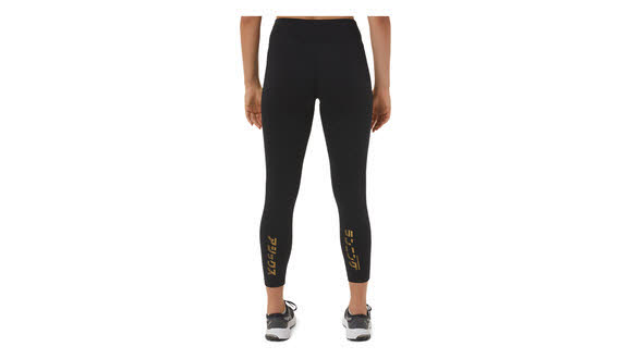 Asics Katakana Crop Tight Sportleggings Laufleggings Damen schwarz NEU
