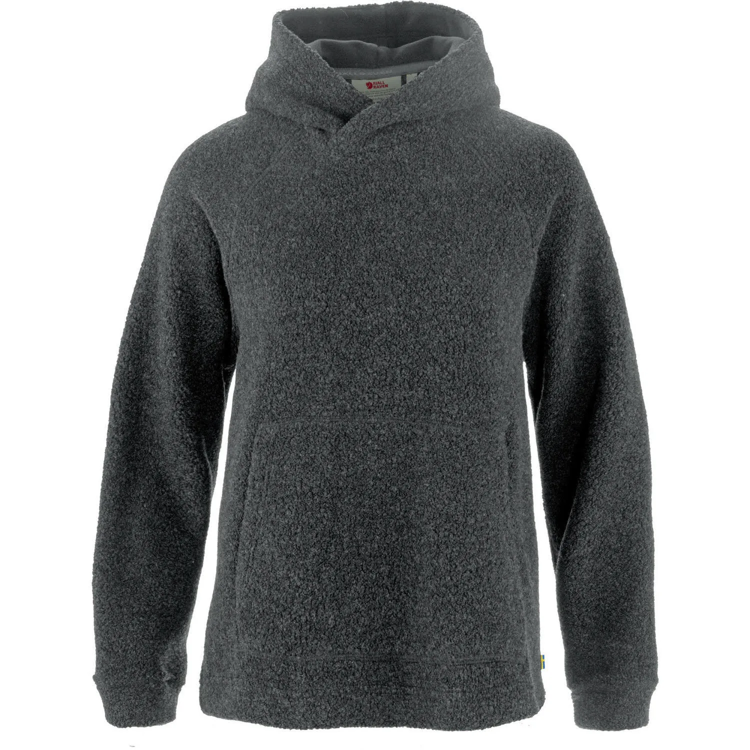 Fjällräven Kaitum Hoodie W Damen Fleecehoodie Kapuzenpullover dark grey