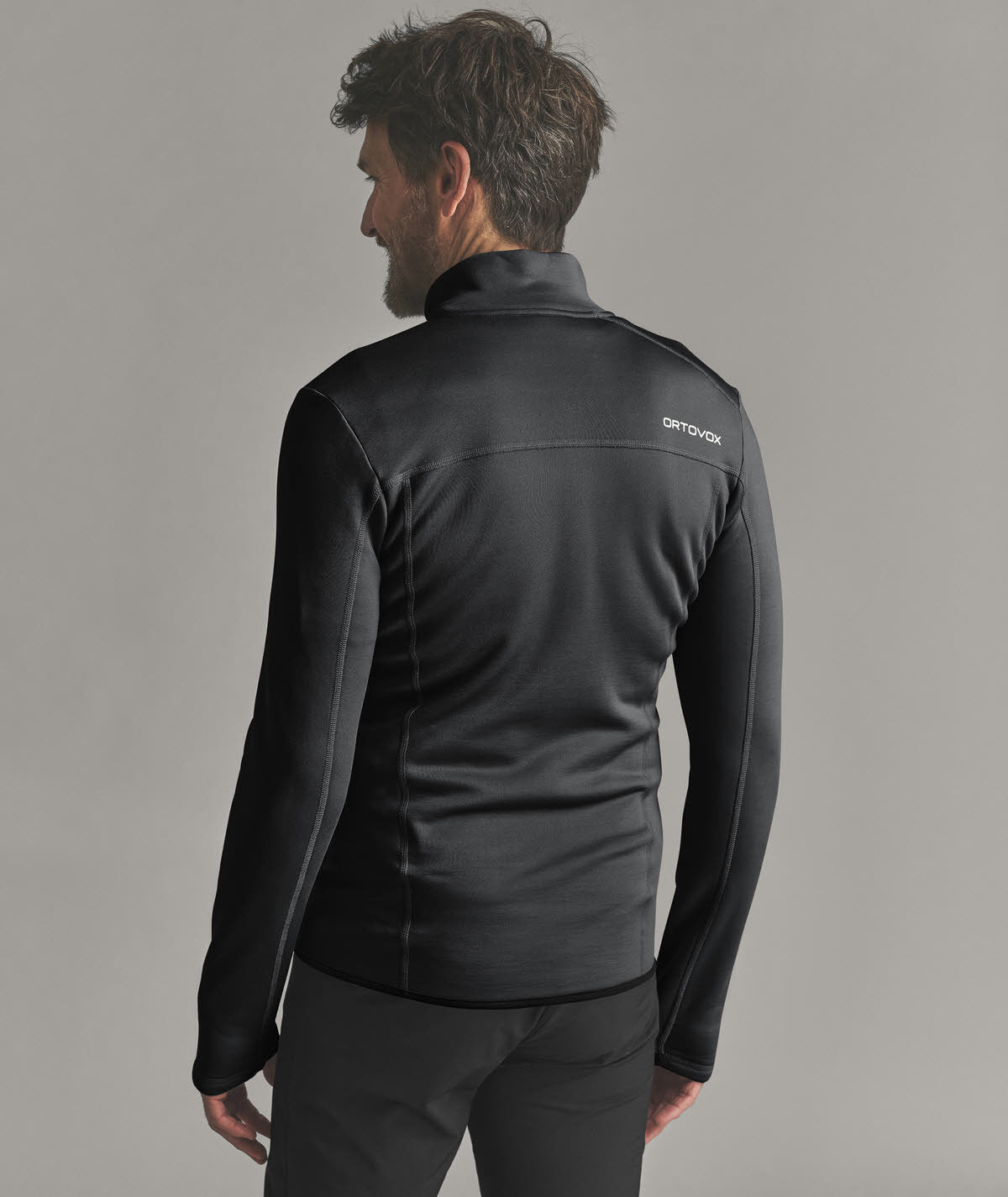 Ortovox Fleecejacke Herren schwarz