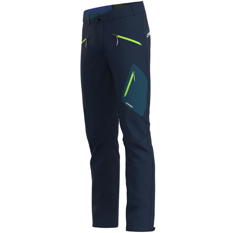 Crazy Idea PANT RESOLUTION LIGHT Trekkinghose Wanderhose Herren dunkelblau