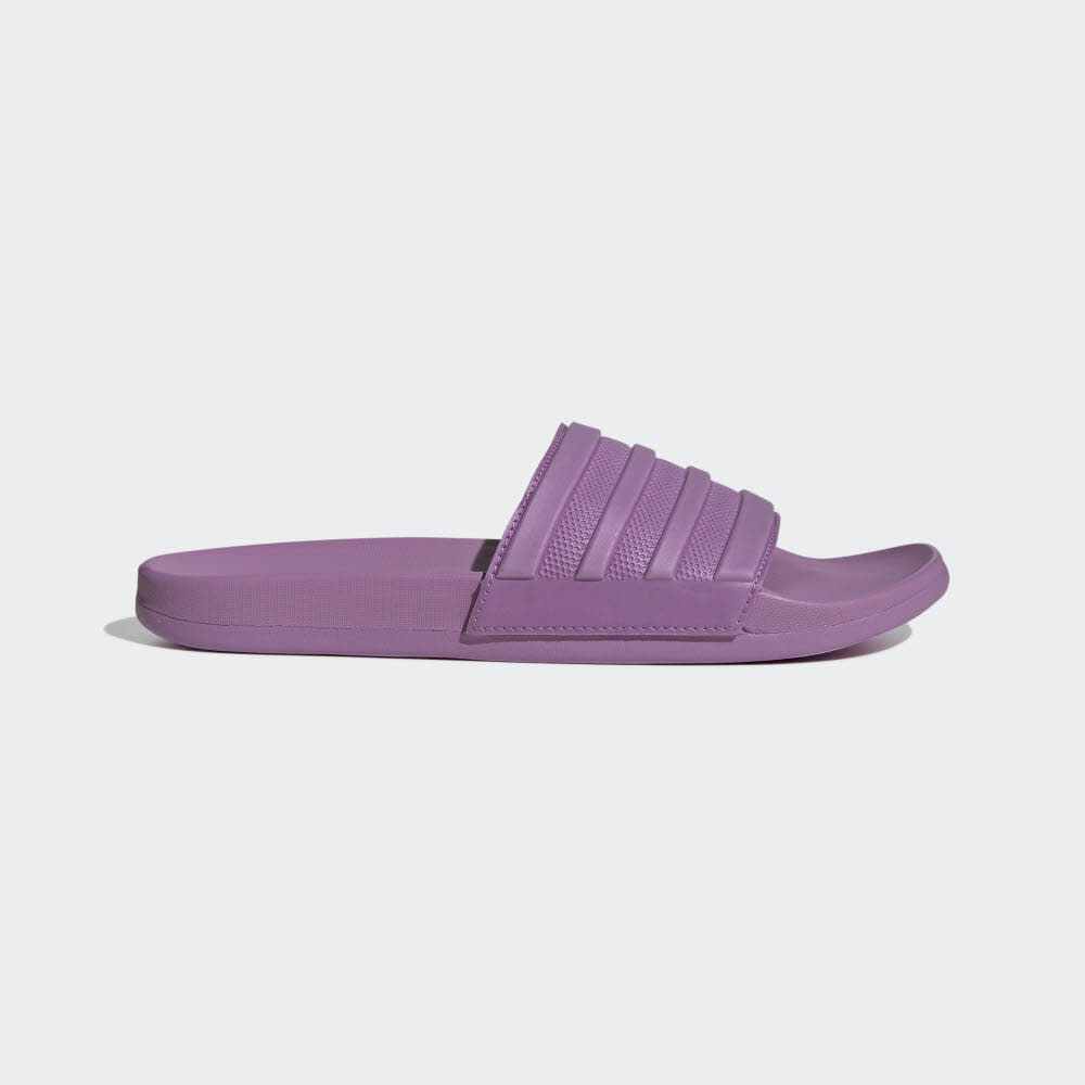 adidas COMFORT Damen Adilette Badeschuhe lila