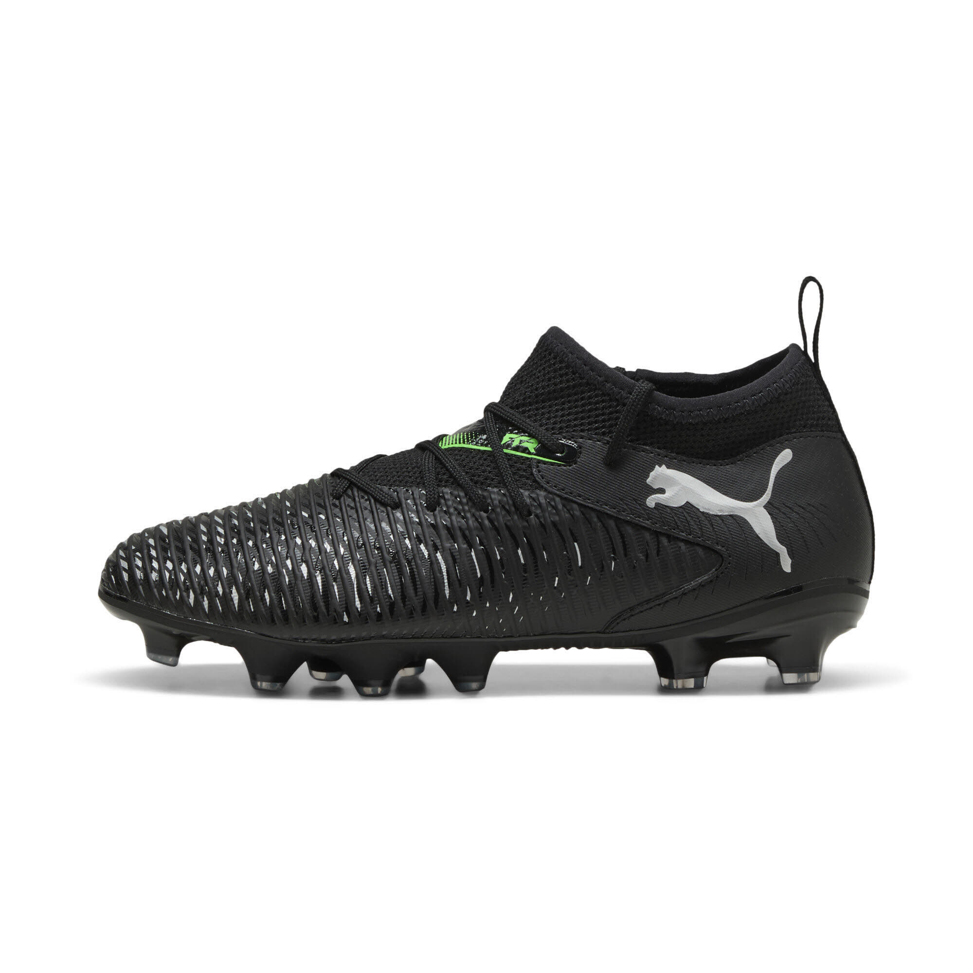 Puma FUTURE 8 MATCH FG/AG Jr Fußballschuhe Teenager schwarz