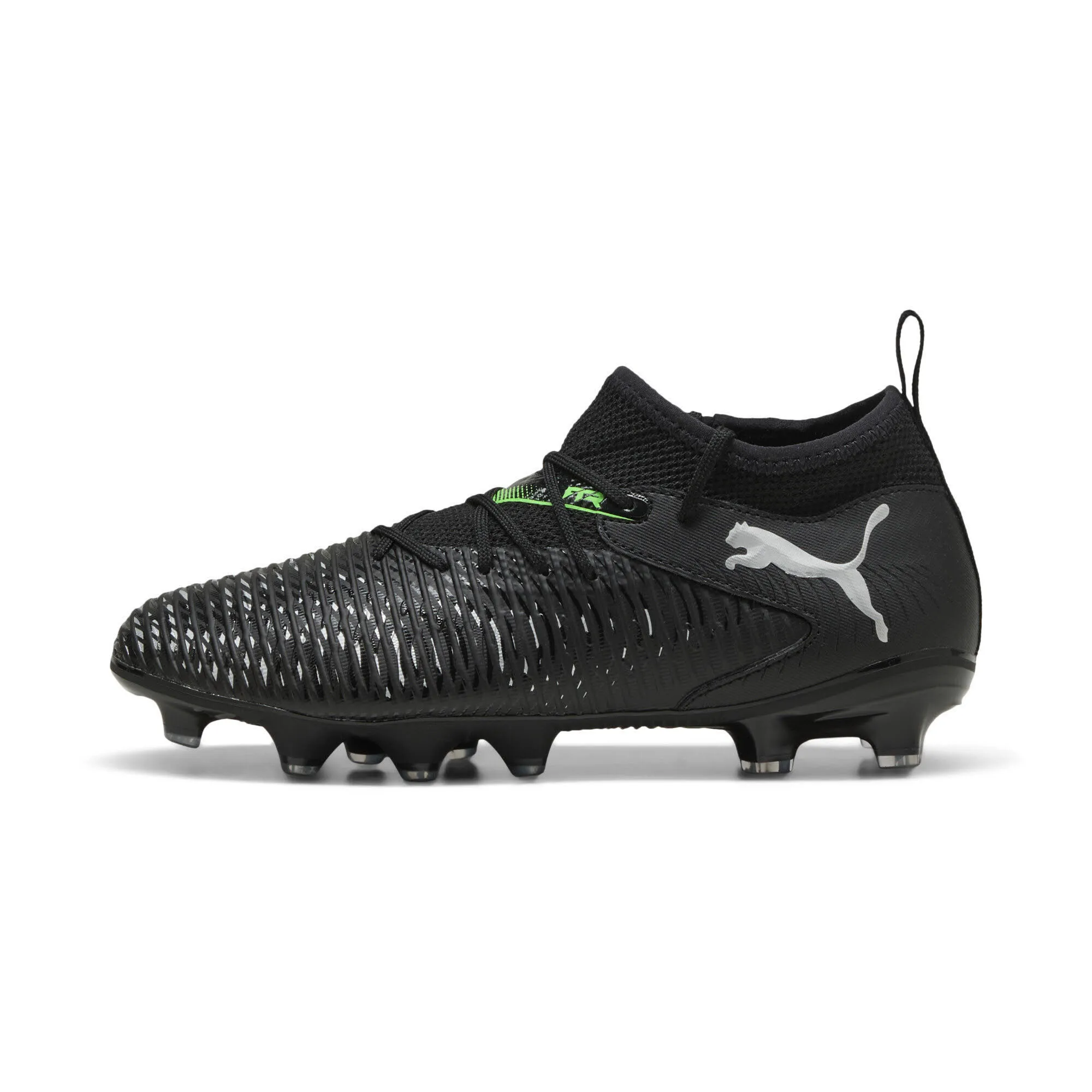 Puma FUTURE 8 MATCH FG/AG Jr Fußballschuhe Teenager schwarz