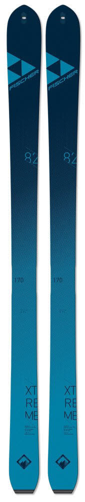 Fischer X-TREME 82 Tourenski ONHE Bindung u. Fell Einsteiger blau NEU