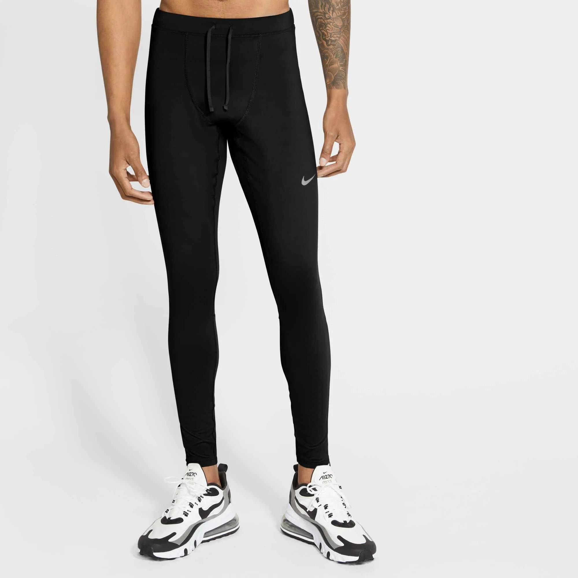 Nike Dri-FIT Essential Men's Herren Running Tights Laufhose schwarz