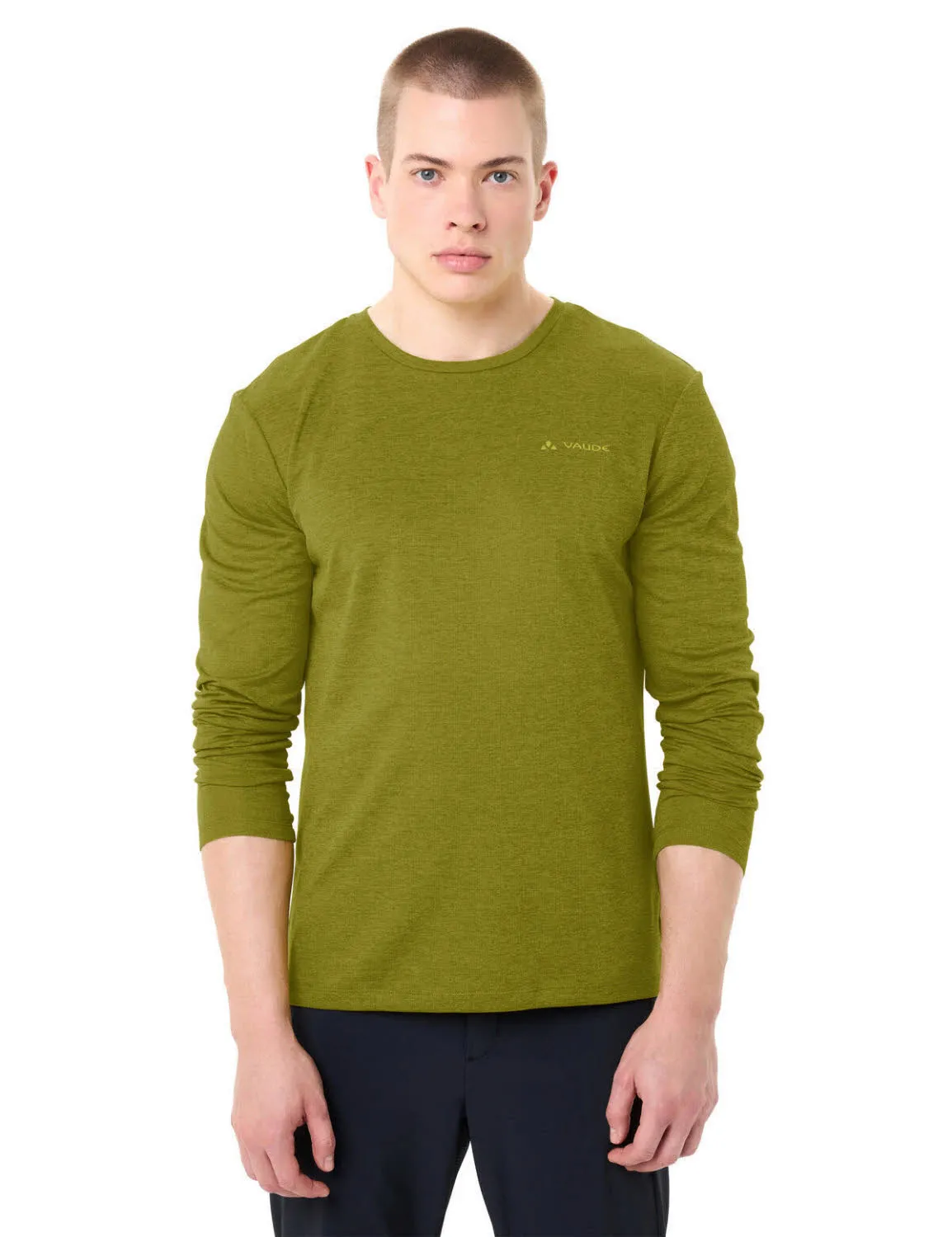 Vaude ESSENTIAL LS-Shirt Herren Langarmshirt Funktionsshirt dark leaf