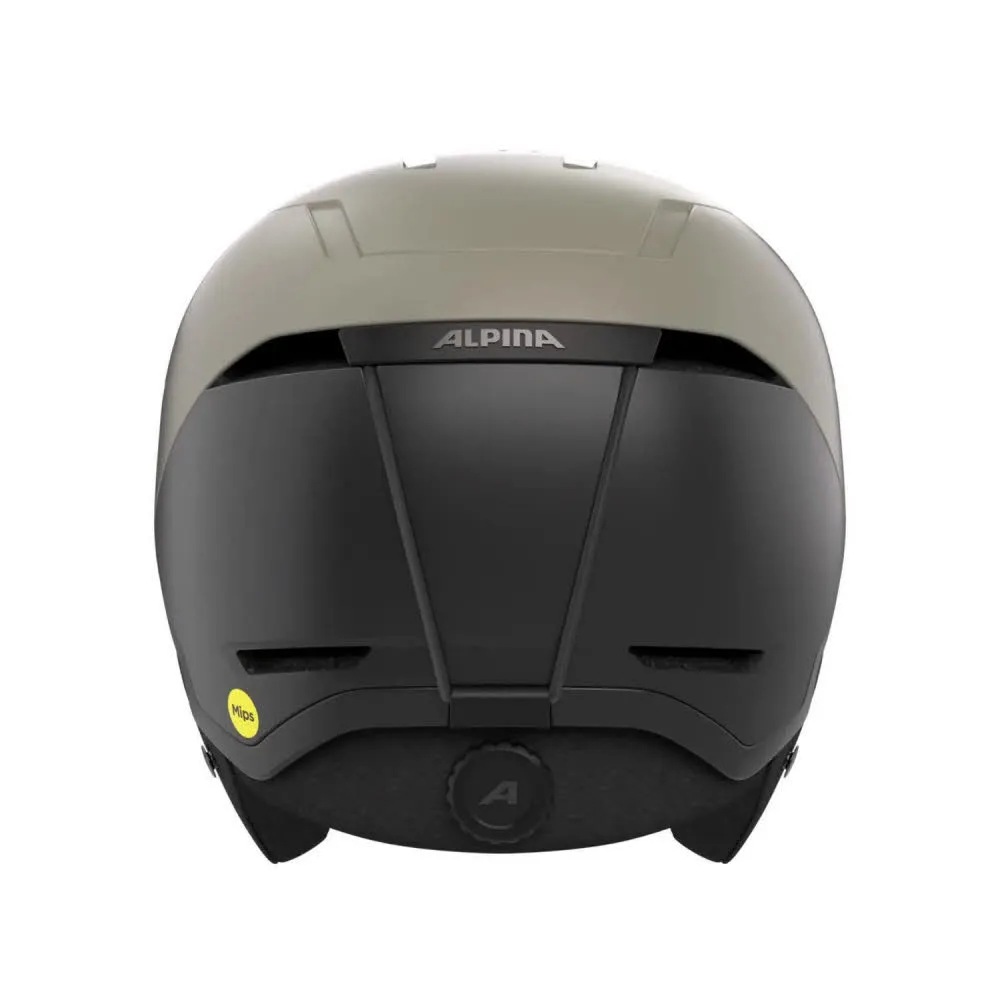 Alpina VERSATILE MIPS Unisex Skihelm Snowboardhelm moon grey matt