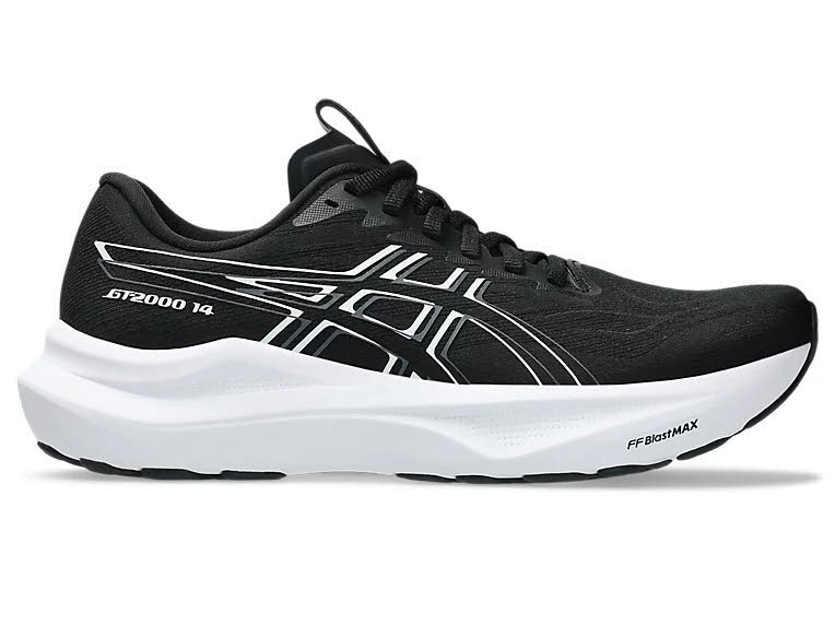 Asics GT-2000 14 Damen Laufschuhe Joggingschuhe schwarz/weiß