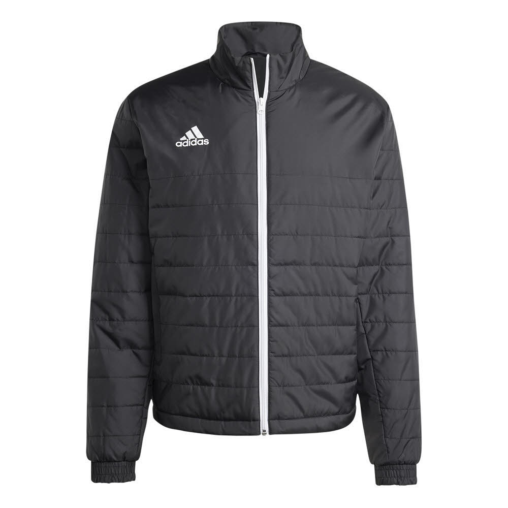 adidas Entrada 22 Light Jacket Herren Jacke Fußballjacke Daunenjacke schwarz NEU