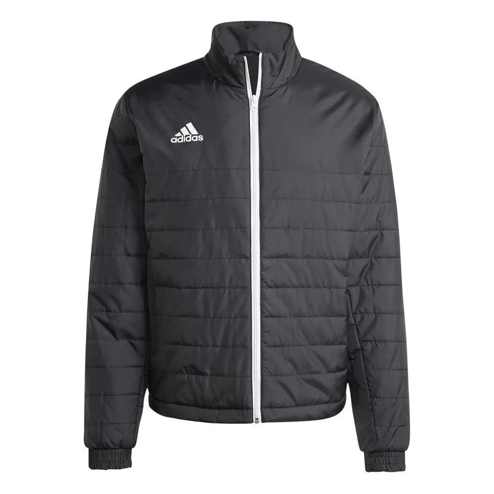 adidas Entrada 22 Light Jacket Herren Jacke Fußballjacke Daunenjacke schwarz NEU