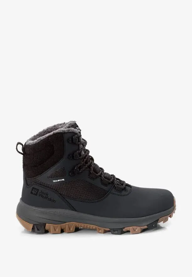 Jack Wolfskin Everquest High Winterstiefel gefüttert Herren schwarz