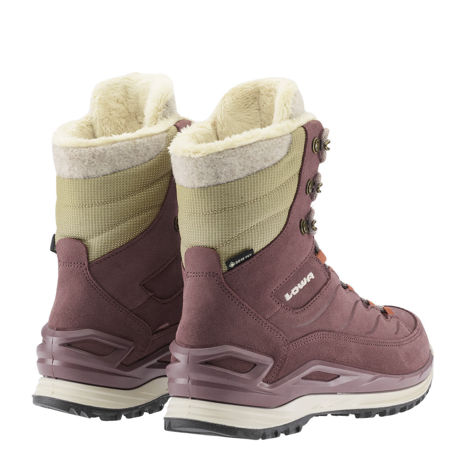 Lowa CALCETA EVO GTX Damen Winterstiefe Outdoorstiefell rot