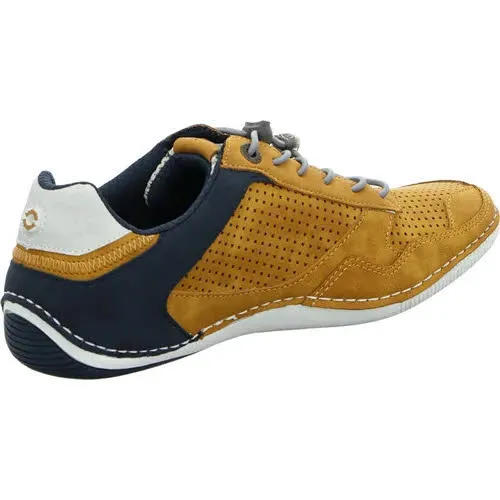 bUGATTI Lace-up Schnürrschuh Herren gelb