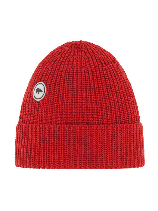 Eisbär Lania OS Damen Strickmütze Wintermütze rot