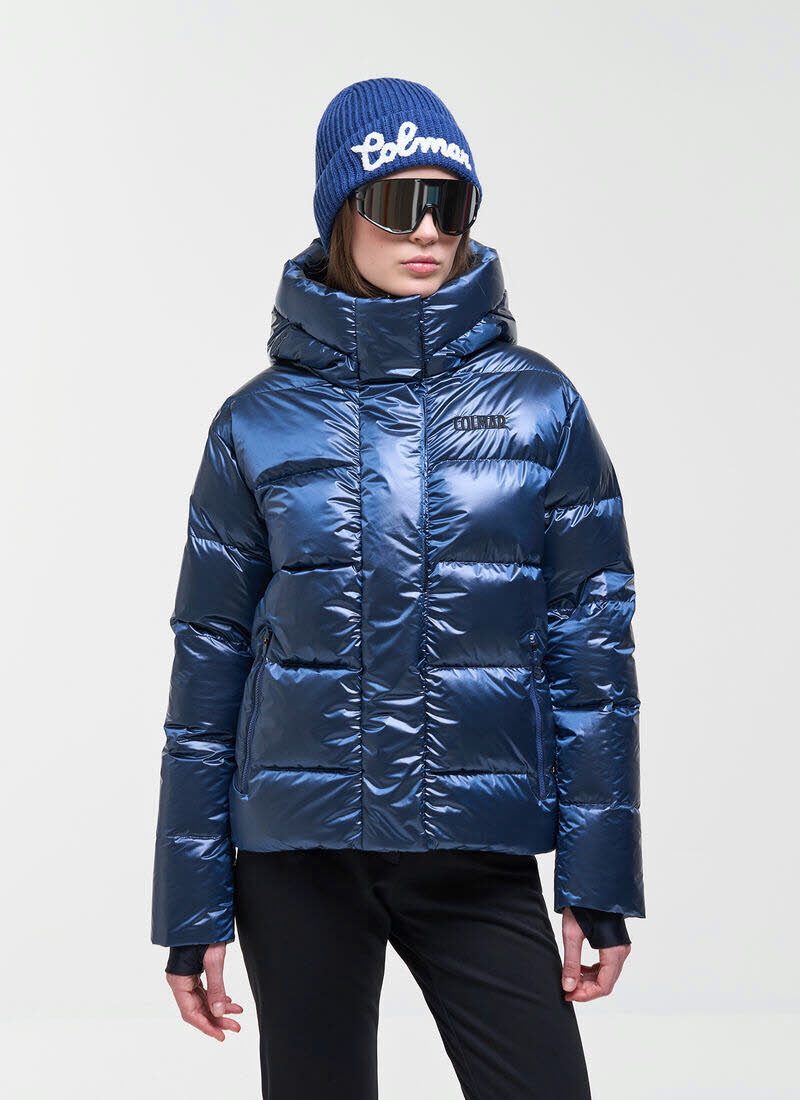 COLMAR DA JACKE PUFFY Damen Ski-/Snowboardjacke midnight-blau