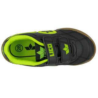 Lico Slipper Klettverschluss Sneaker Freizeitschuh Jungen schwarz NEU
