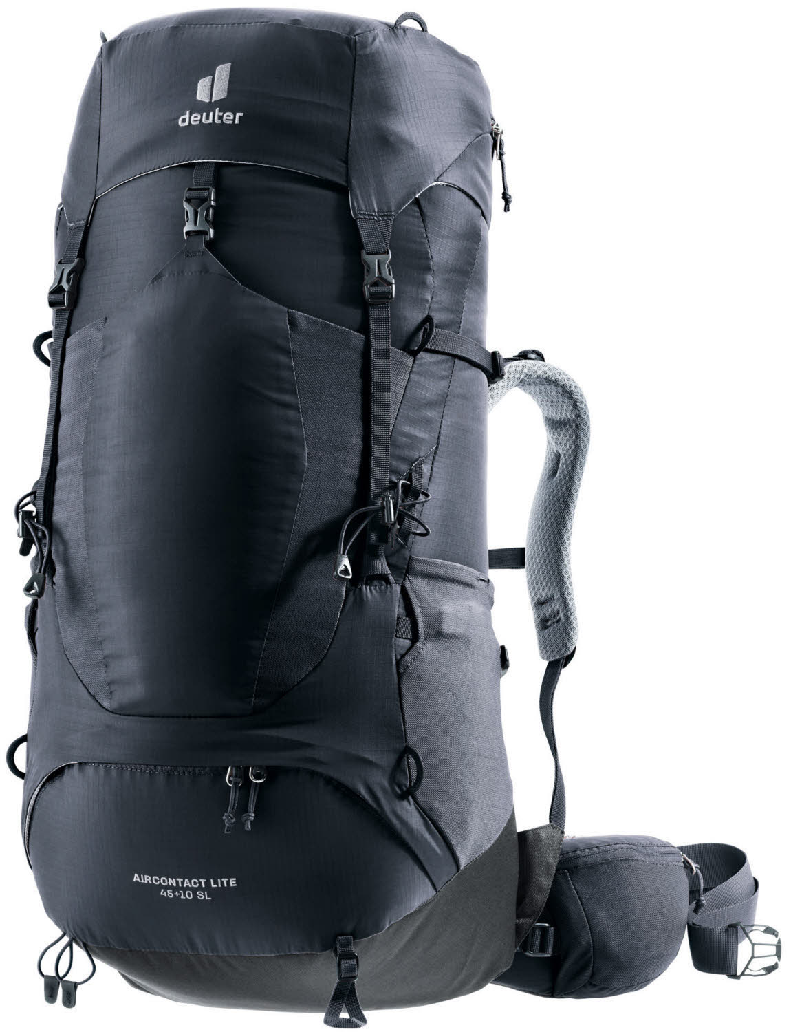 Deuter Aircontact Lite 45 +10 Damen Wanderrucksack Trekkingrucksack schwarz