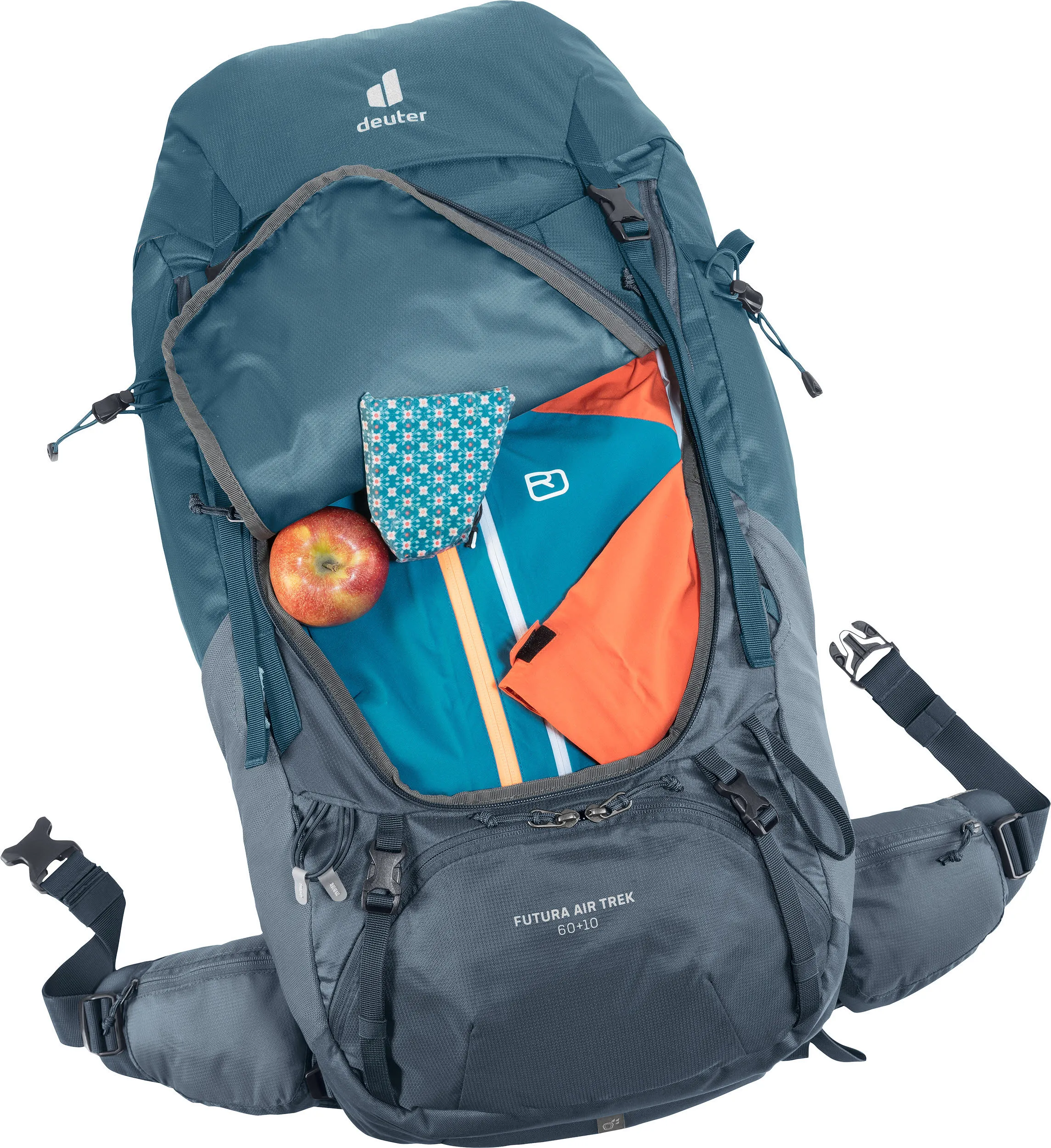 Deuter Futura Air Trek 60+10 Rucksack Trekkingrucksack grau