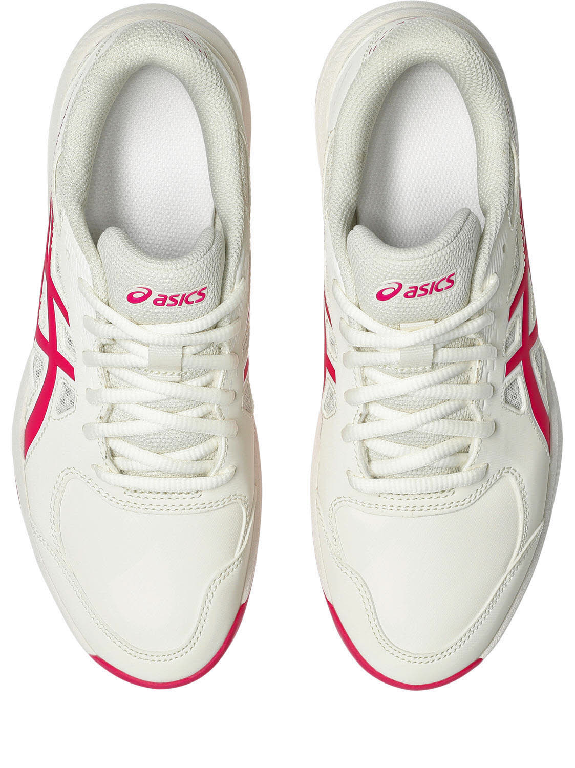 Asics Court Slide 4 Damen Tennisschuhe Sneaker weiß/rosa