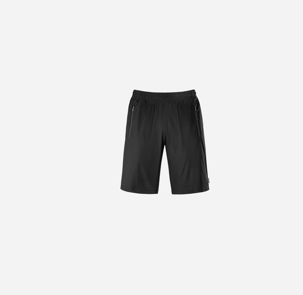 Schneider HE FRISCOM-SHORTS Herren Trainingshose kurz Sportshorts schwarz NEU