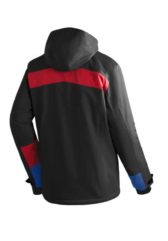 Maier Sports KARLEITEN M 2.0 Herren Skijacke Snowboardjacke black/salsa/imperial