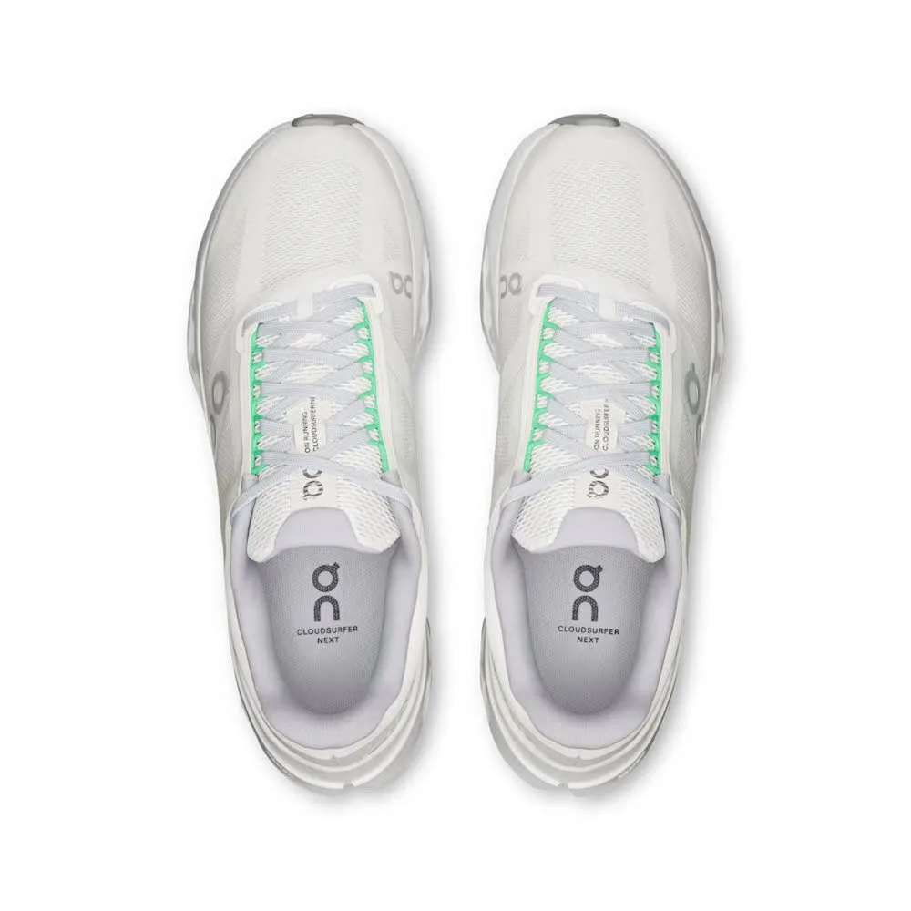 ON Cloudsurfer Next Damen Laufschuhe Joggingschuhe weiß grün