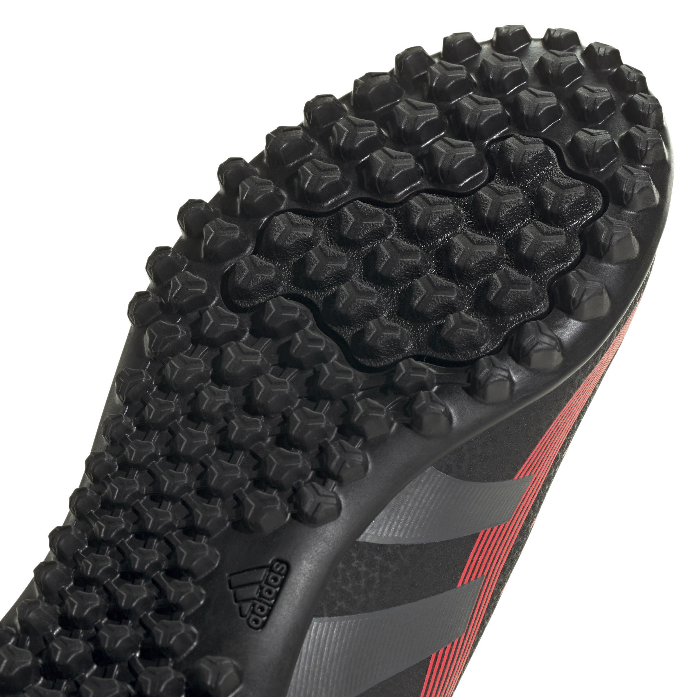 adidas Predator Club TF Fußballschuh Kunstrasen Herren schwarz rot