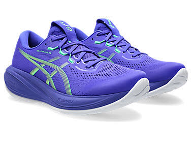 Asics GEL-CUMULUS 28 Herren Laufschuh – Komfort, Dynamik & PureGEL Cobalt Burst/Illuminate Green