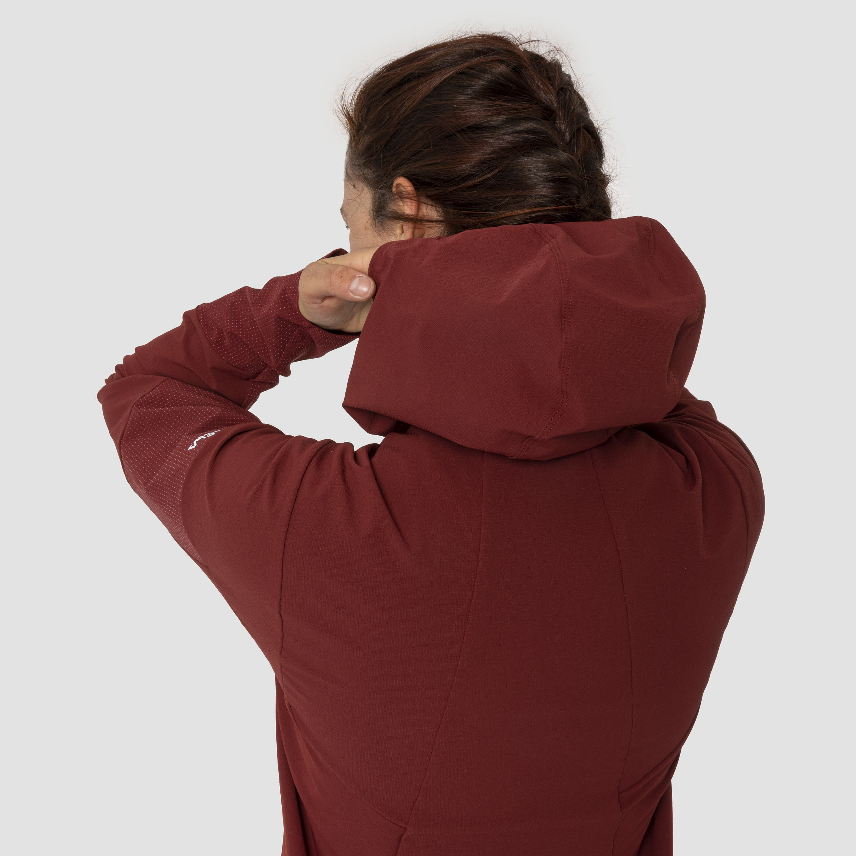 Salewa Agner Damen Softshelljacke Windstopper schwarz