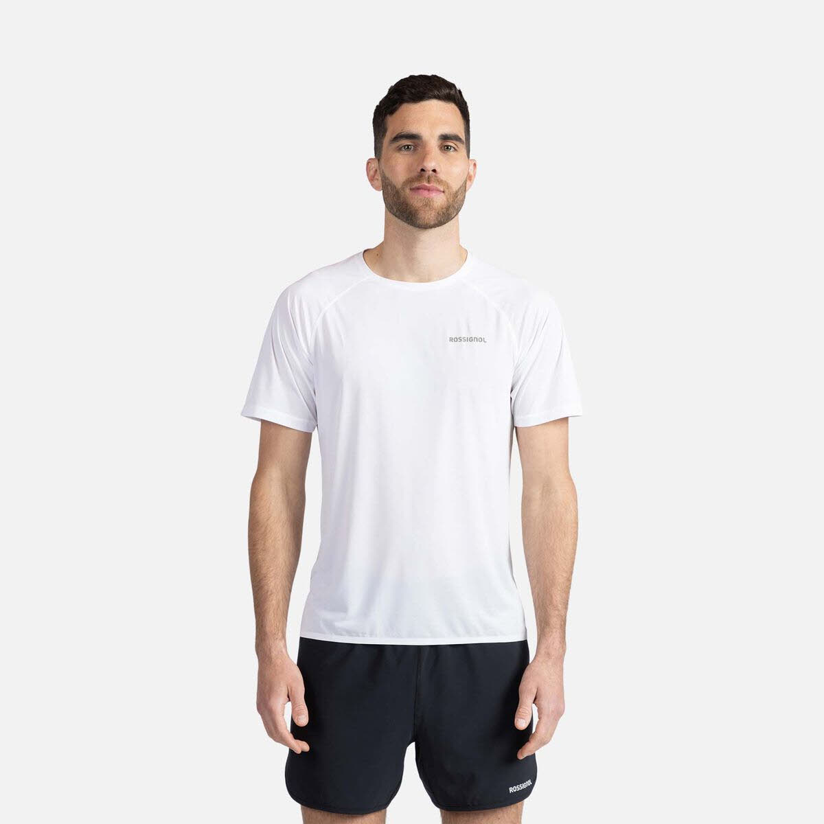 Rossignol Sapa Trail Running Tee Laufshirt Herren weiß