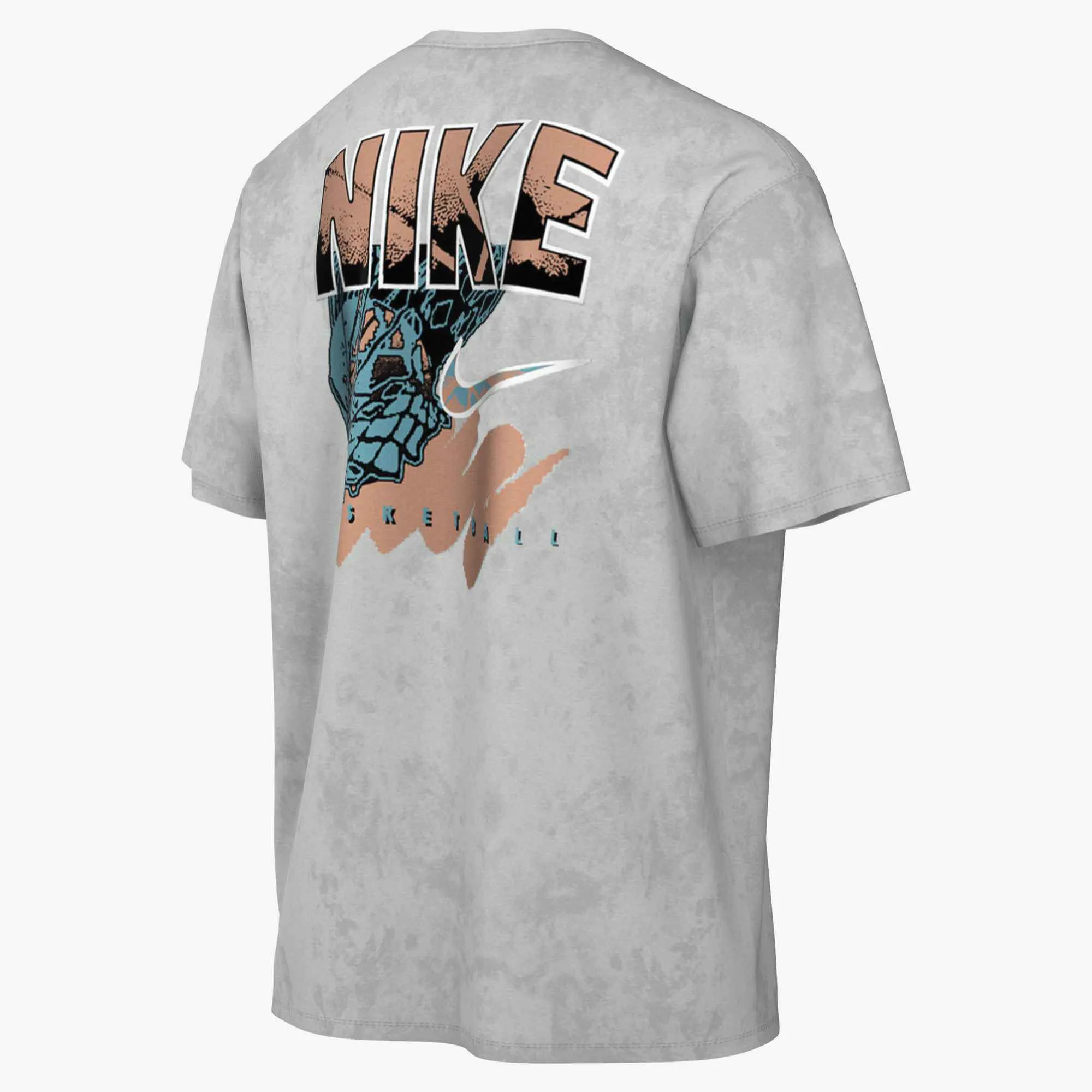 Nike TEE M90 DNA Herren T-Shirt Basketballshirt grau