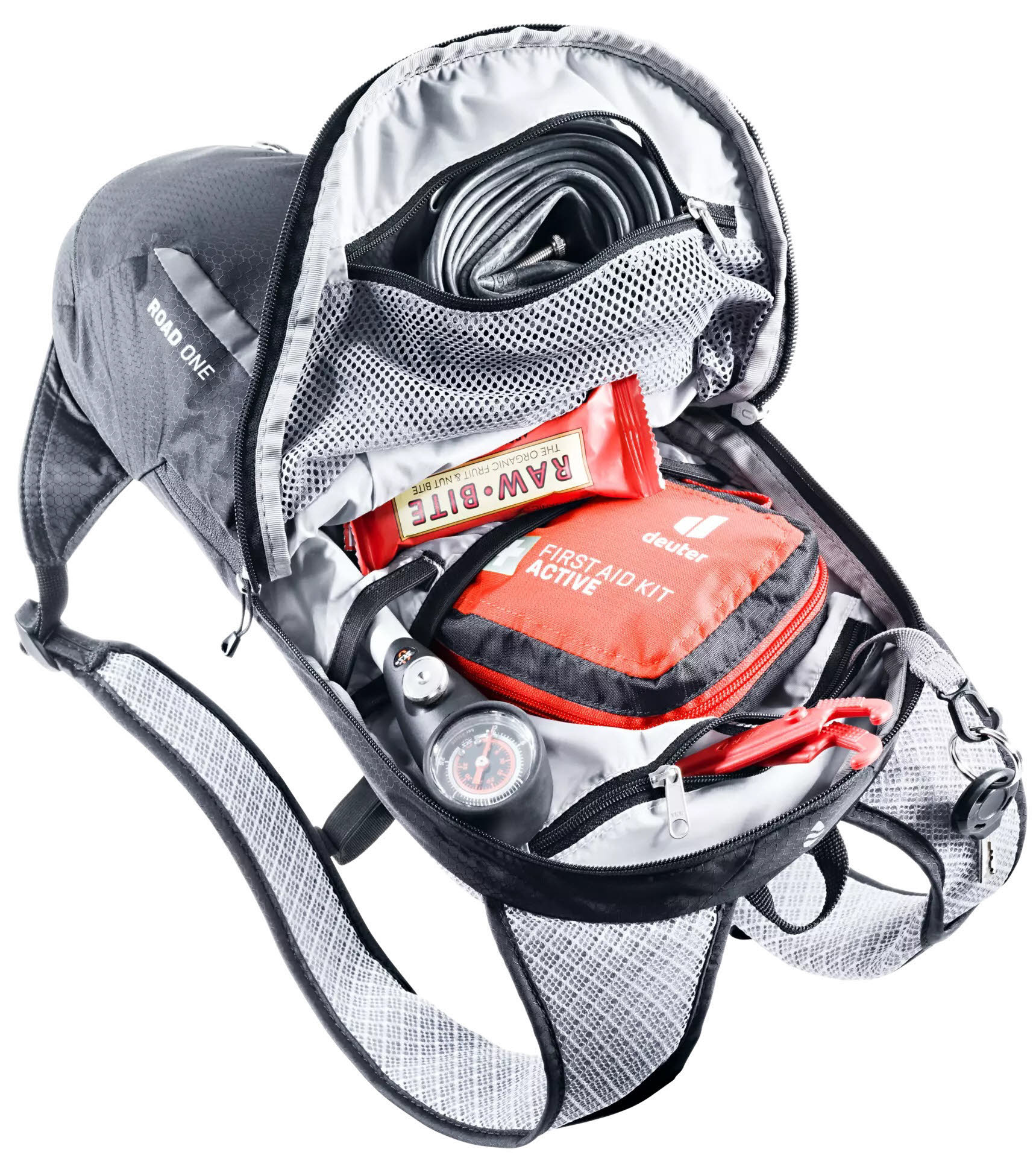 Deuter Road One Fahrradrucksack Radsport Outdoor Bike Unisex schwarz NEU