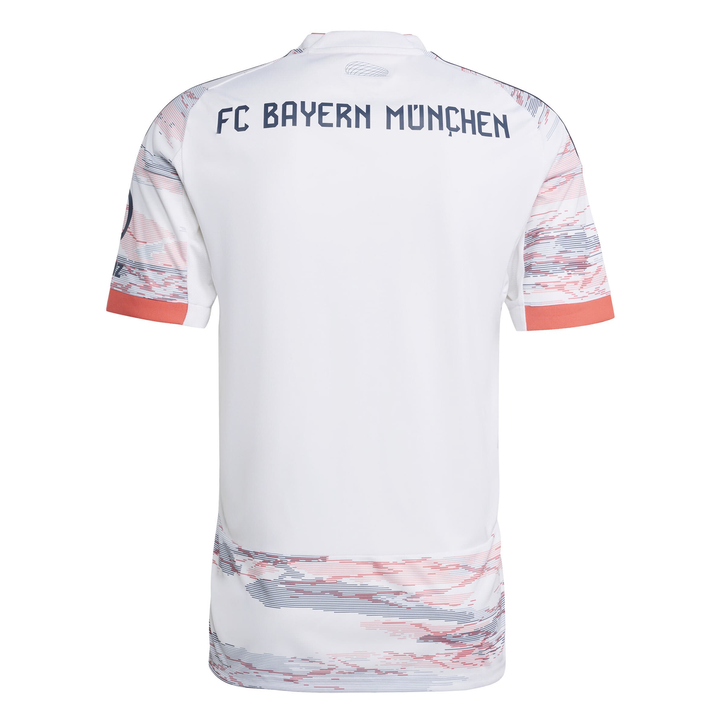 adidas FC Bayern München 25/26 Auswärtstrikot Herren Fußballtrikot weiß