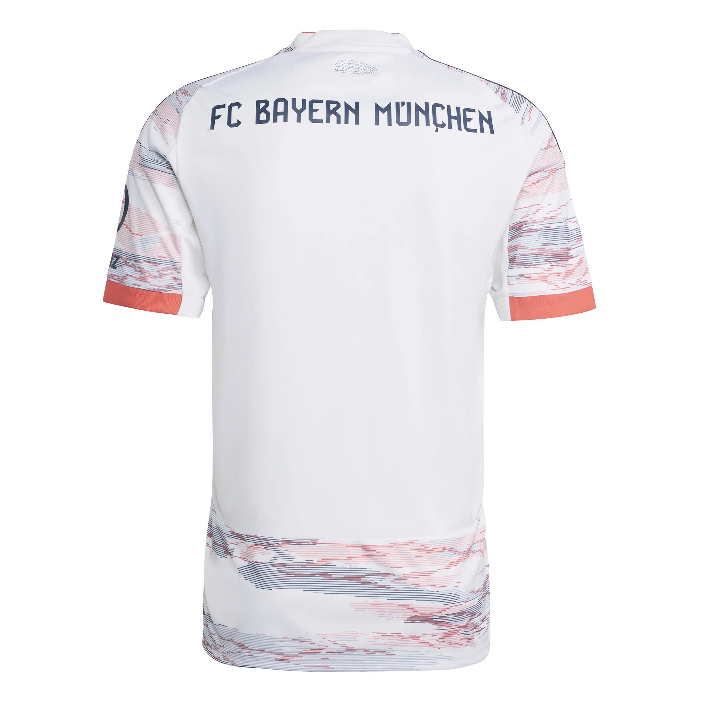 adidas FC Bayern München 25/26 Auswärtstrikot Herren Fußballtrikot weiß