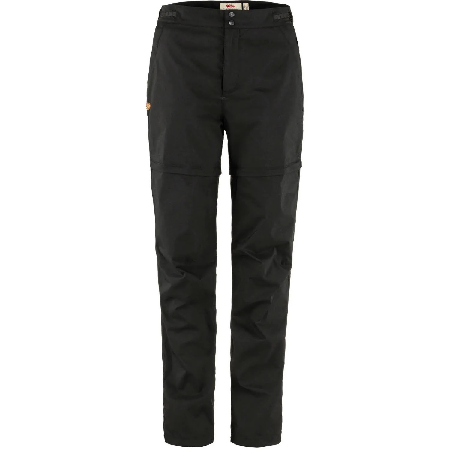 Fjällräven Abisko Hike Zip-Off TRS W Damen Wanderhose Trekkinghose schwarz