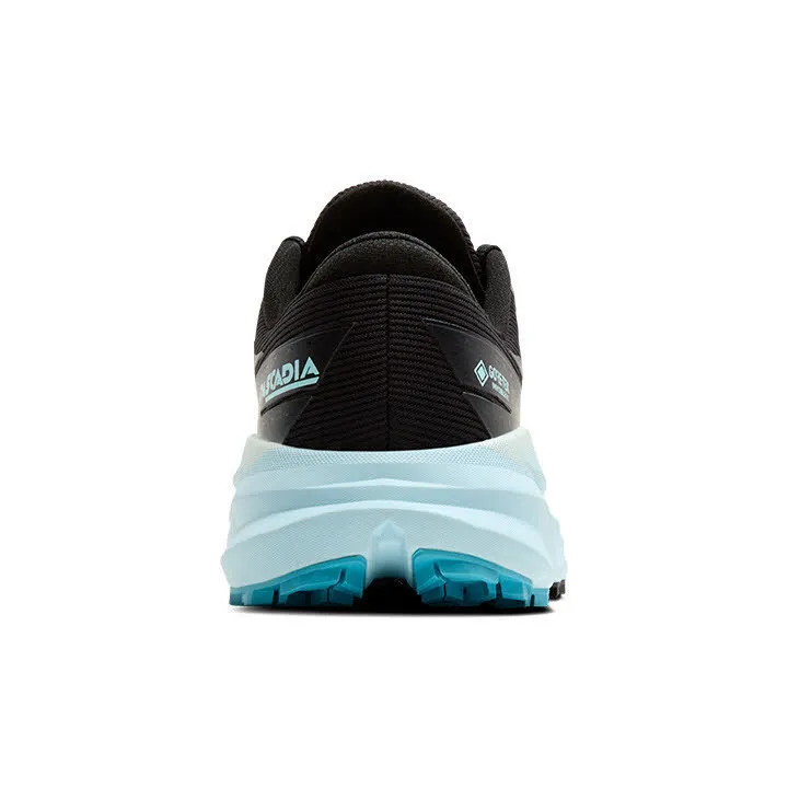 Brooks Cascadia 19 GTX Damen Laufschuhe Joggingschuhe black/ebony/blue flower