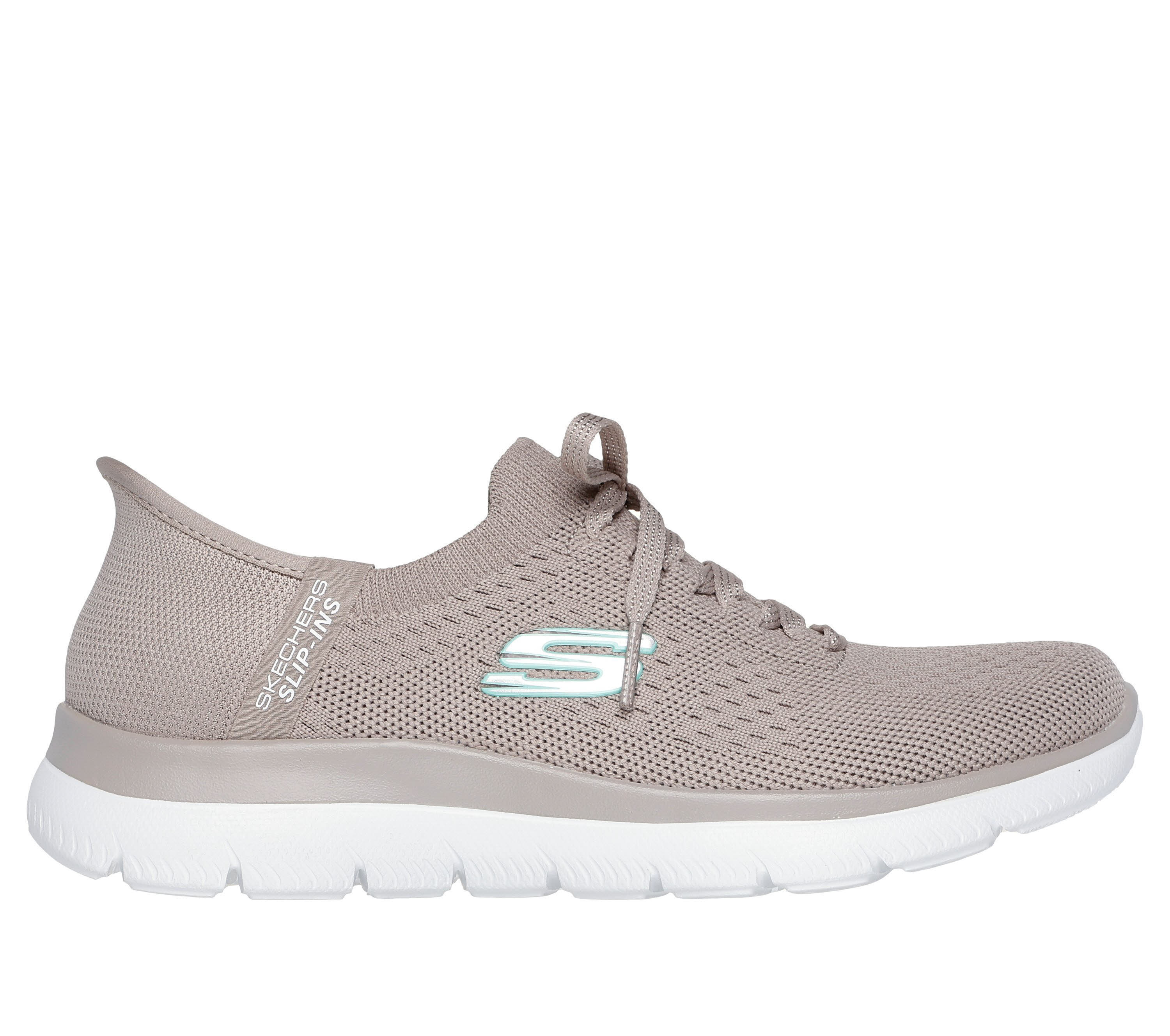 Skechers Slip-ins: Summits - New Daily Sneaker Slipper Damen grau