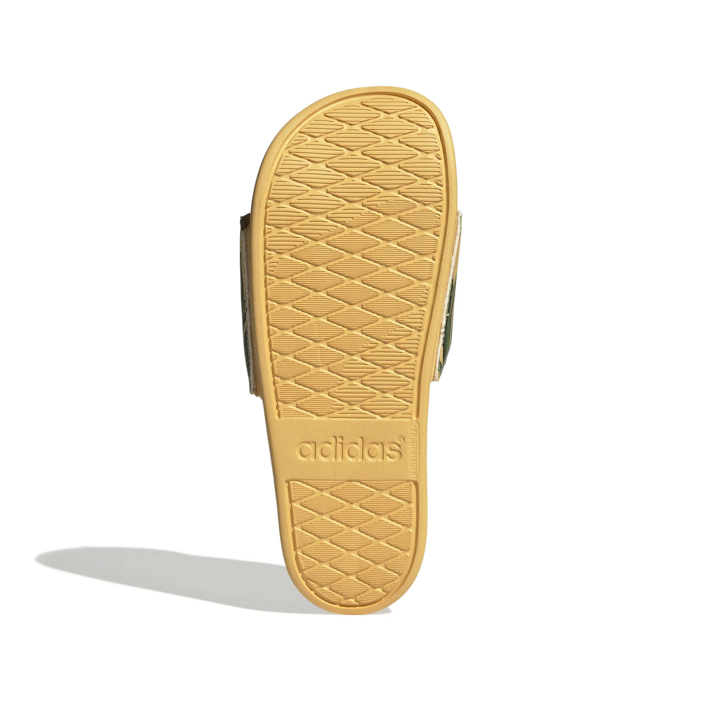 adidas Adilette Comfort Badeschuhe Damen grün gelb