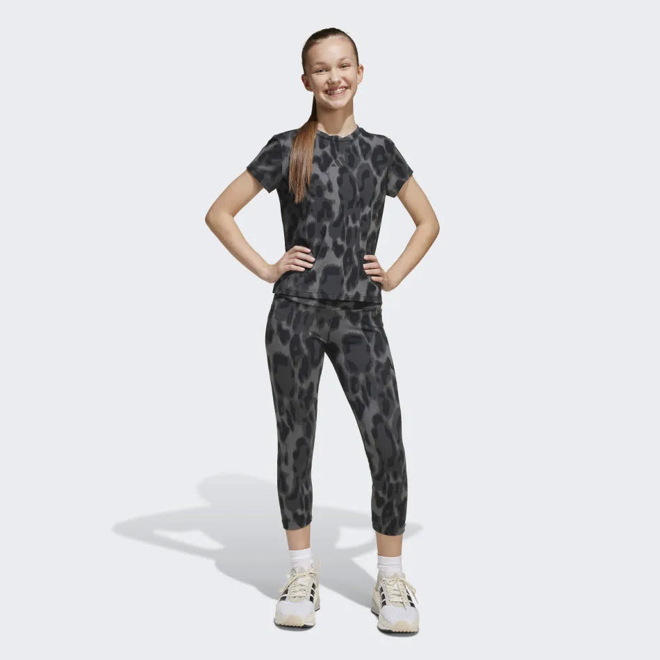 adidas Future Icons 7/8 Leggings Mädchen grau/schwarz