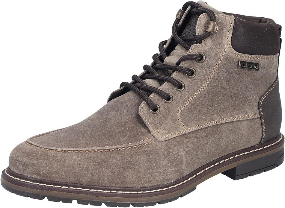 Rieker Herren Schnürstiefel beige