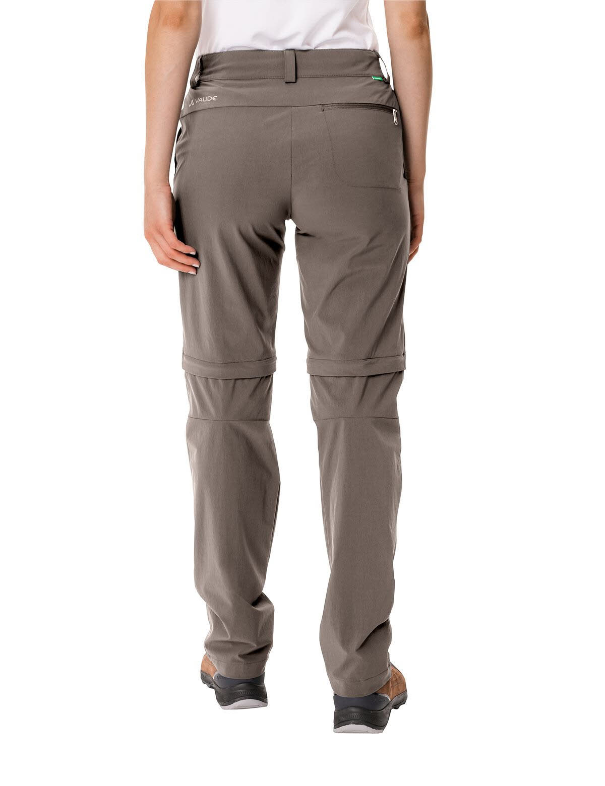 Vaude Farley Stretch ZO Pants II Damen Wanderhose Trekkinghose Zipoff coconut