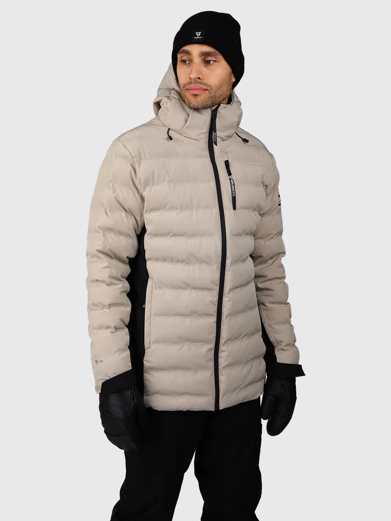 Brunotti Sanclair Skijacke Winterjacke Herren beige