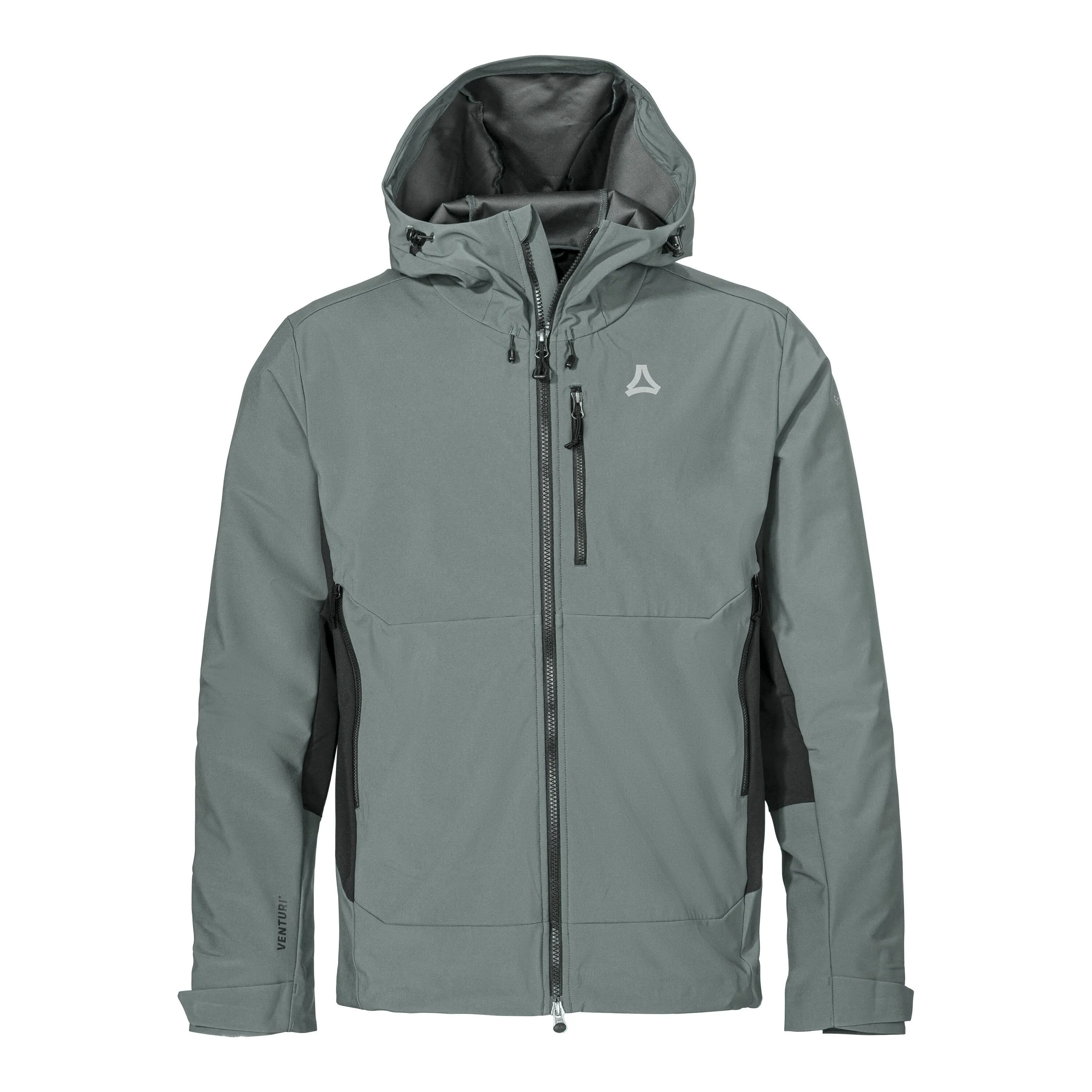 Schöffel Softshell Jk Style Milagle MNS Herren Softshelljacke Skitourenjacke steel grey