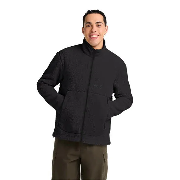 Jack Wolfskin Stone Lite Herren Jacke Fleecejacke schwarz