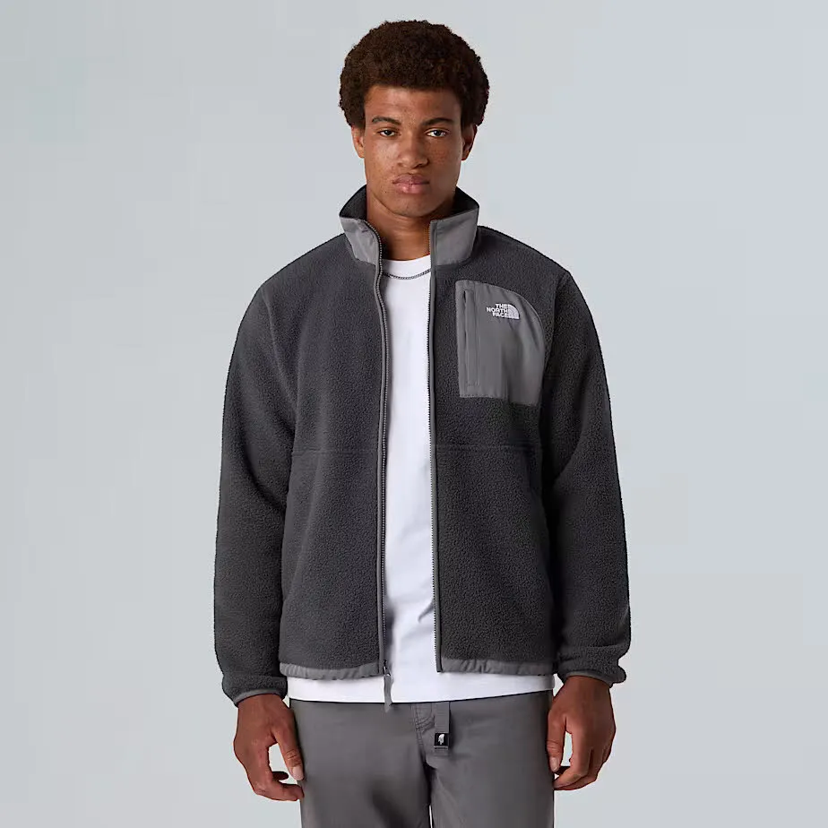 The North Face Yumiori Off-Peak Herren Fleecejacke Freizeitjacke grau