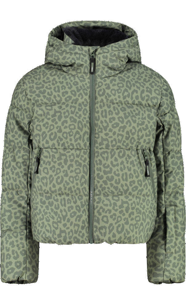 CAMPAGNOLO MÄ JACKET FIX HOOD Kinder Ski-/Snowboardjacke Mädchen green tea-salvia