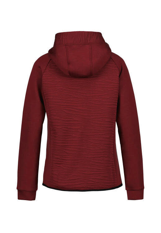 ICEPEAK DA ICEPEAK AMBERG Fleecejacke Damen Kapuzenjacke kaminrot
