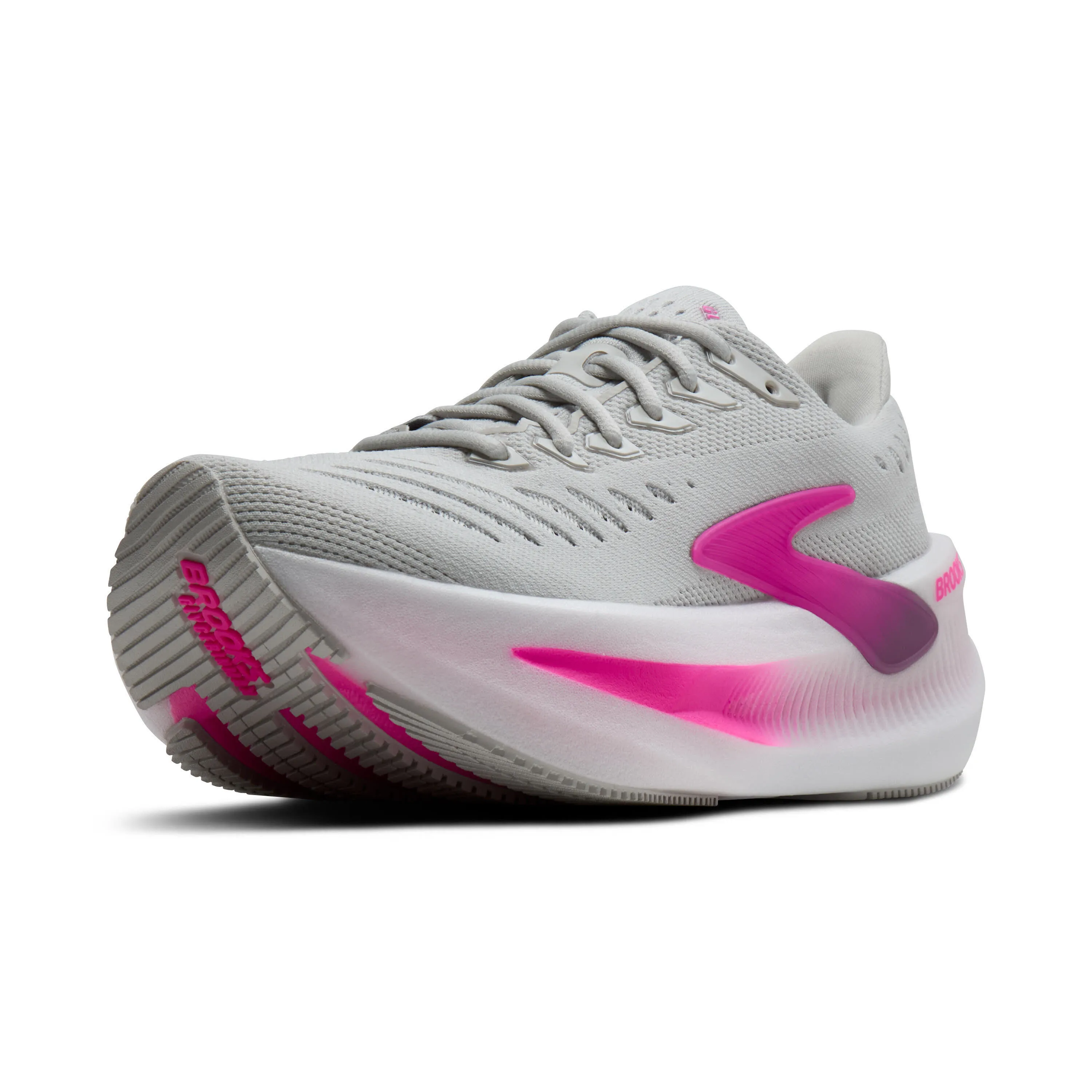 Brooks Glycerin Max 2 Damen Joggingschuhe Laufschuhe grau/pink