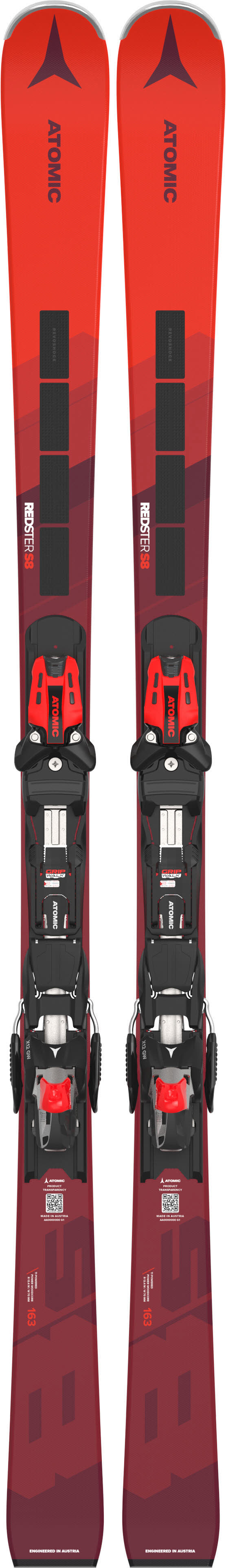 Atomic REDSTER S8 REVOSHOCK C + X 12 GW Alpin Slalom Racecarver 2024/25