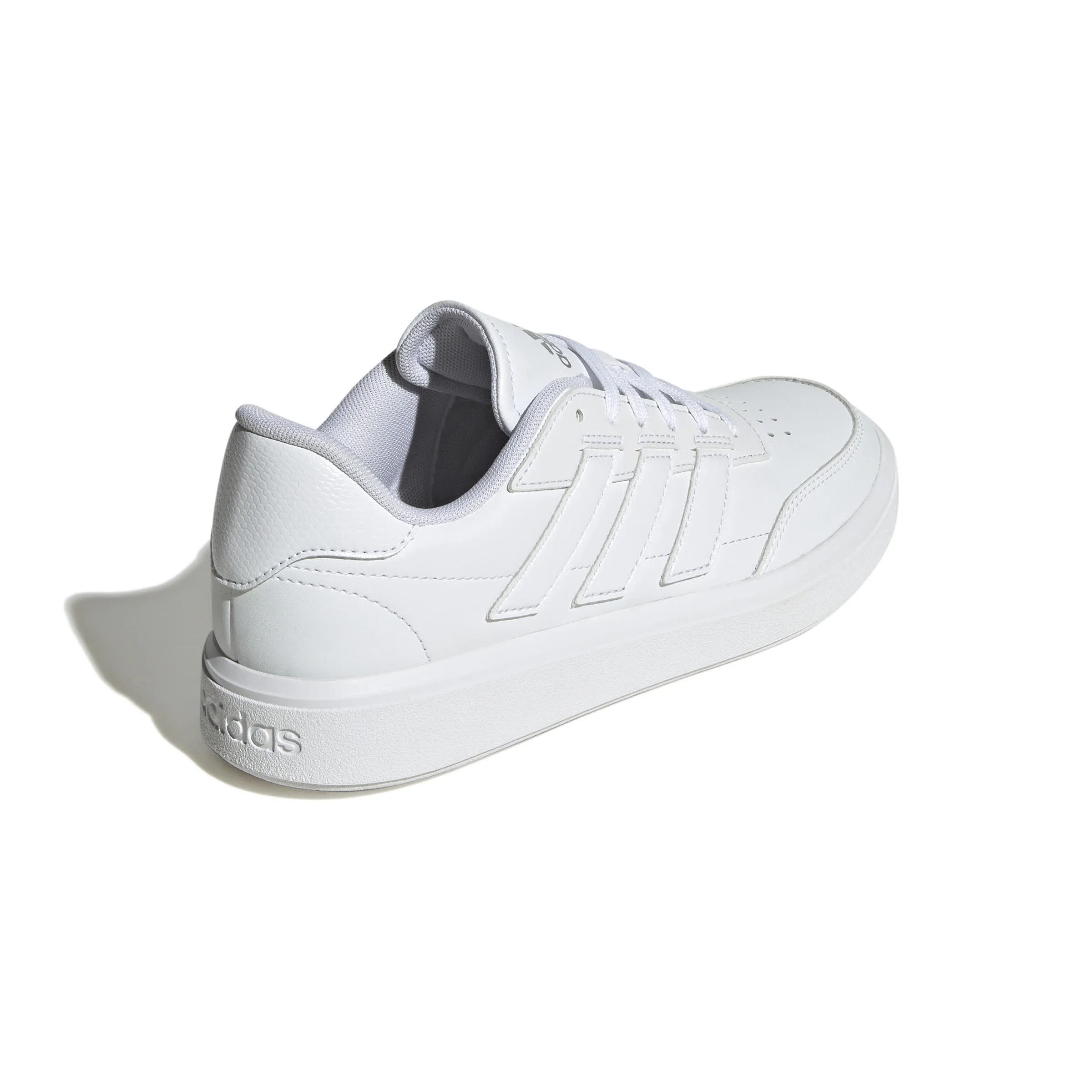 adidas Courtblock Damen Sportschuhe Alltagsschuhe weiß